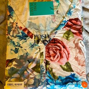 Posh peanut Hydrangea women’s loungewear